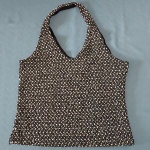 Los Angeles Express Halter Knit Tank Top